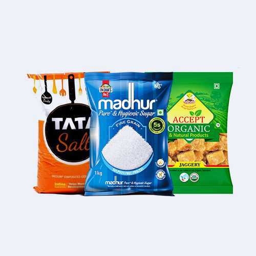 Salt, Sugar & Jaggery
