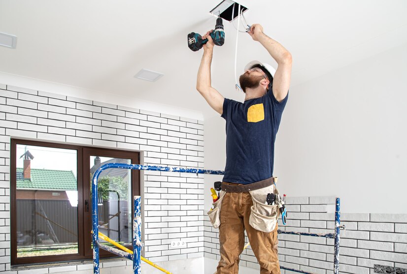 Light & Fan Installation