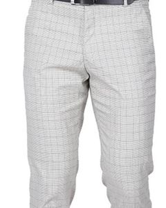Men Checked Smart Slim Fit Trousers